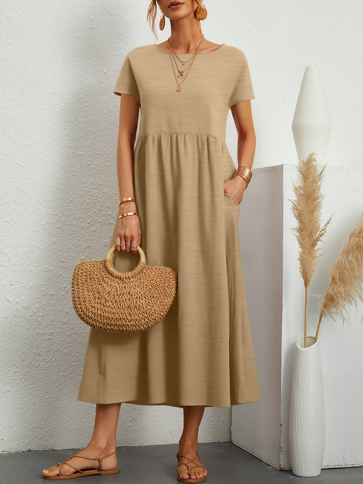 Charlotte | Fließendes Maxikleid
