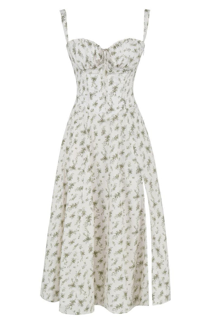 Midikleid Anna | mit Bustier-Oberteil aus Polyester