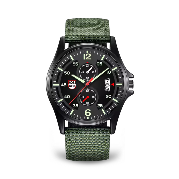 Sportliche Militärquarz-Uhr