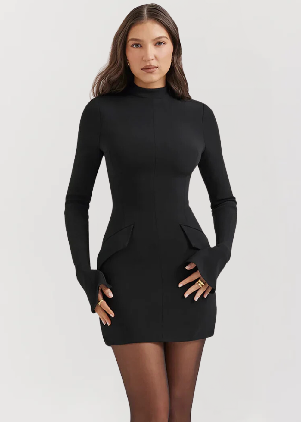 Layla | Gestricktes Bodycon-Minikleid