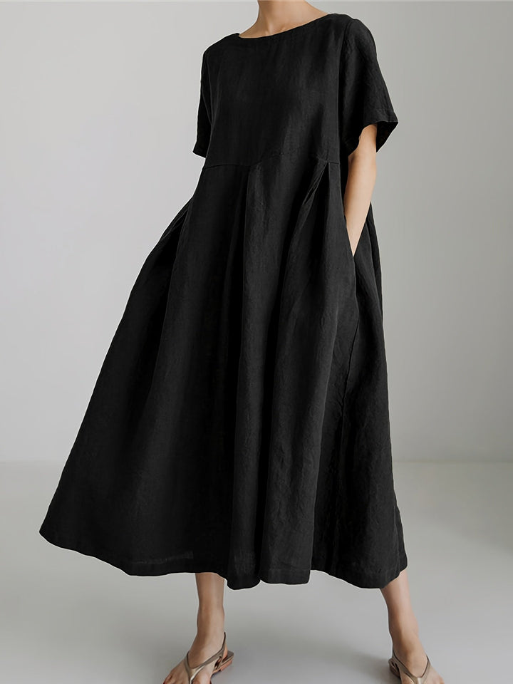 Juliette | Lange Leinenkleid