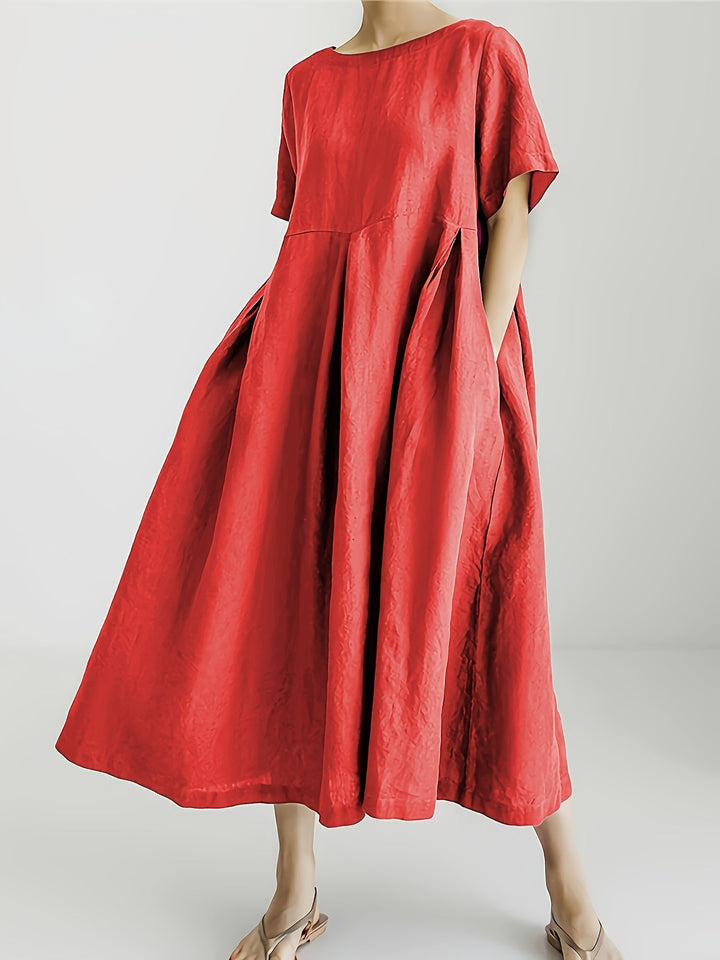 Juliette | Lange Leinenkleid