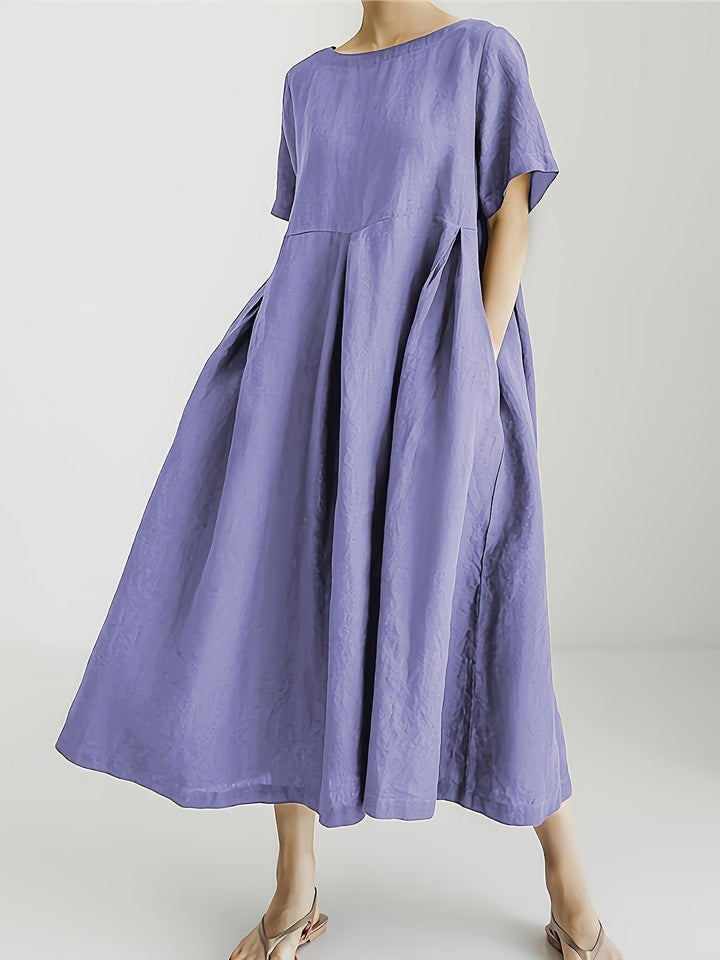 Juliette | Langes Leinenkleid