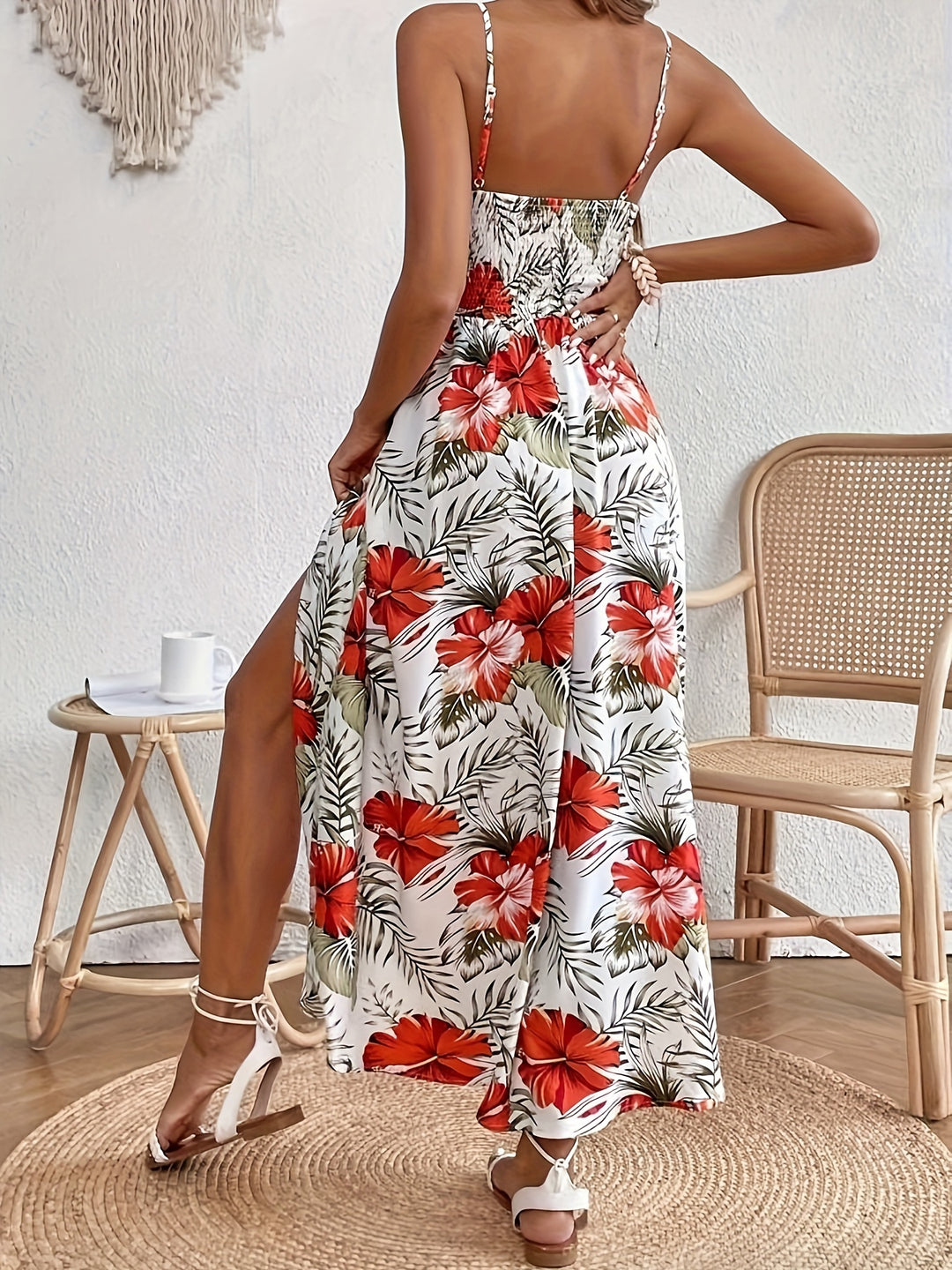 Floral | Elegantes Kleid für Frühling und Sommer