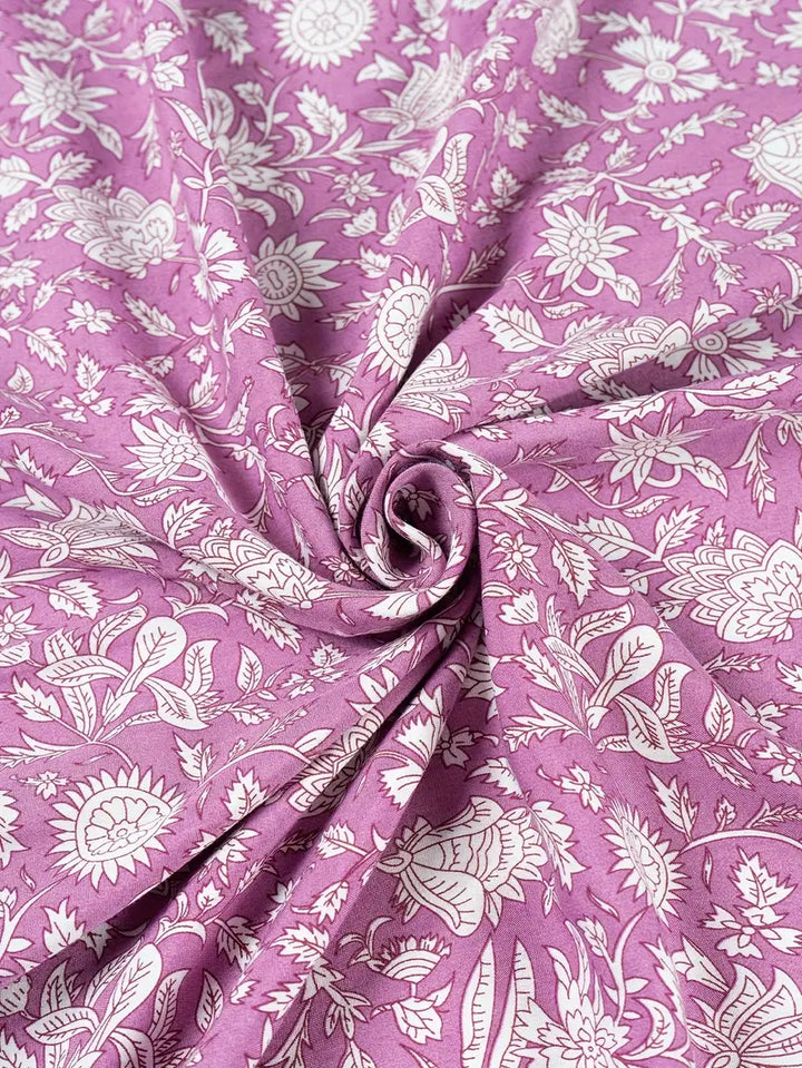 Amber | Fließendes Boho-Kleid mit Floralprint