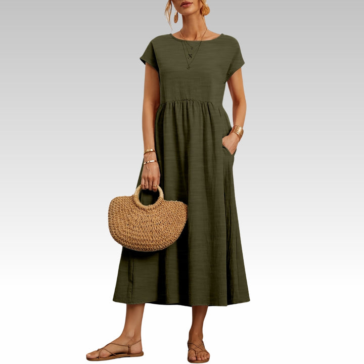 Charlotte | Fließendes Maxikleid