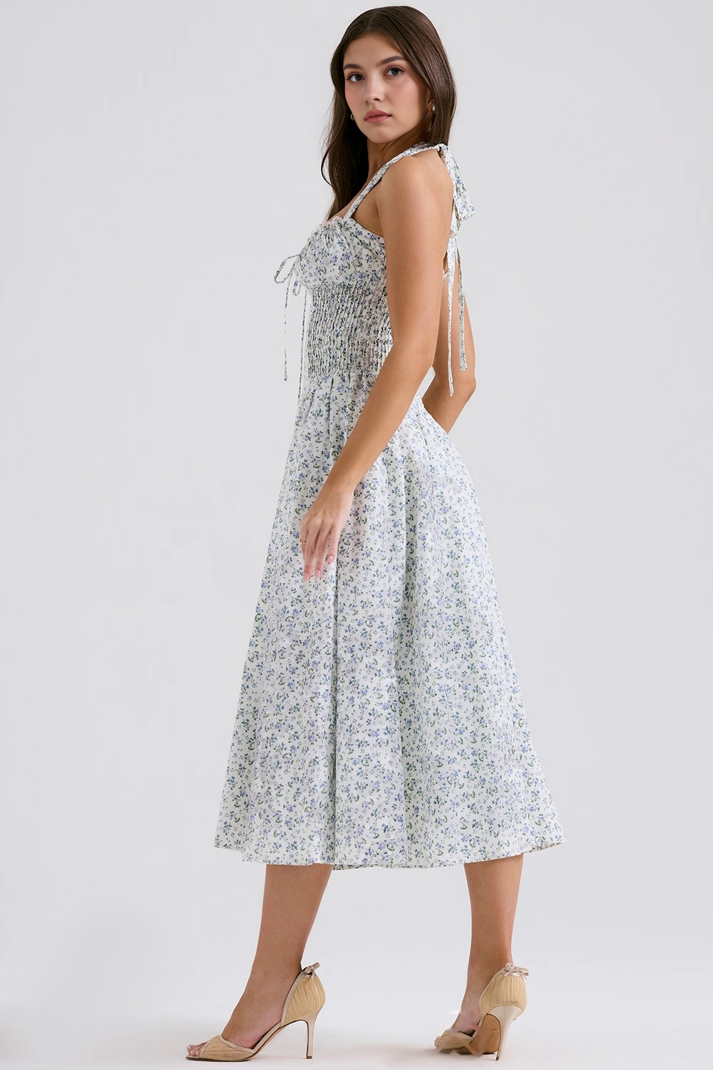 Midikleid Lena – figurformend aus Polyester
