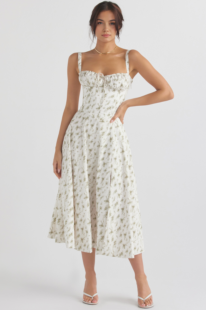 Midikleid Anna | mit Bustier-Oberteil aus Polyester