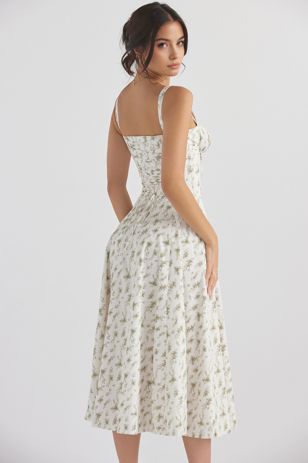 Midikleid Anna | mit Bustier-Oberteil aus Polyester