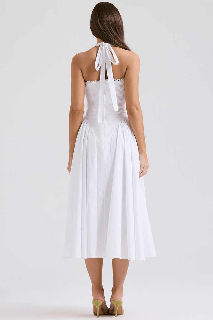 Midikleid Lena – figurformend aus Polyester