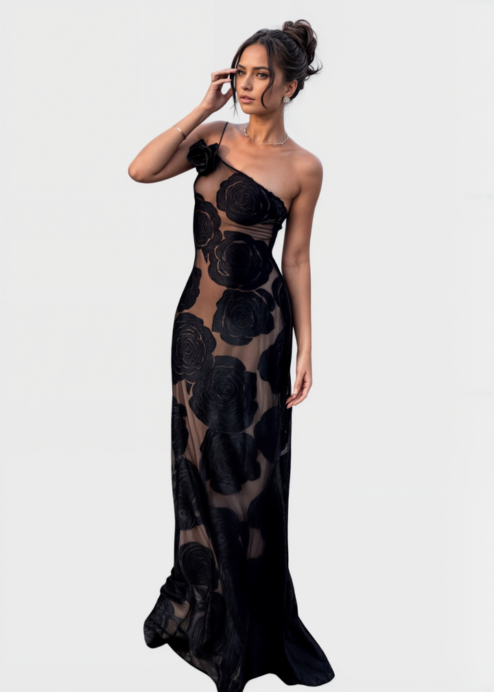 Faith | Rose Flower Maxikleid