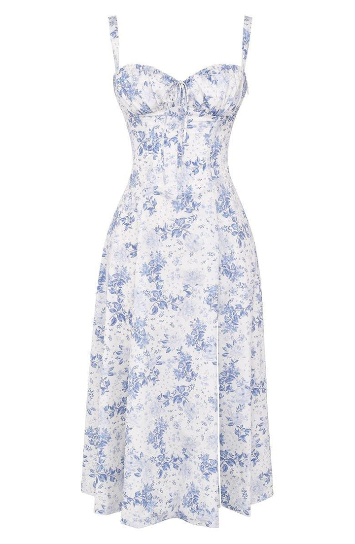 Midikleid Anna | mit Bustier-Oberteil aus Polyester