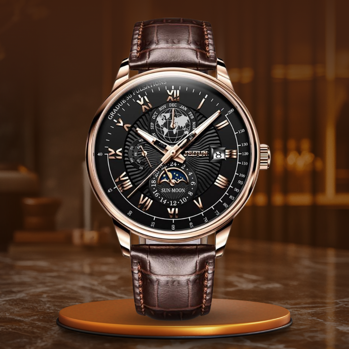 Trendige High-End Lichtquarz-Uhr