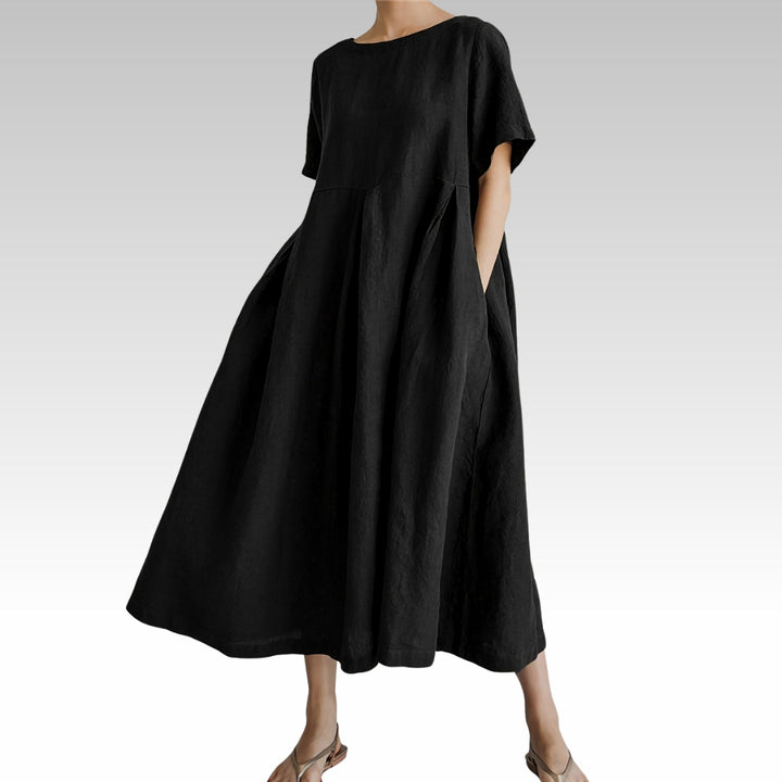Juliette | Lange Leinenkleid