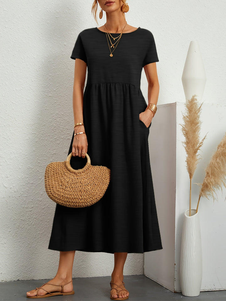 Charlotte | Fließendes Maxikleid