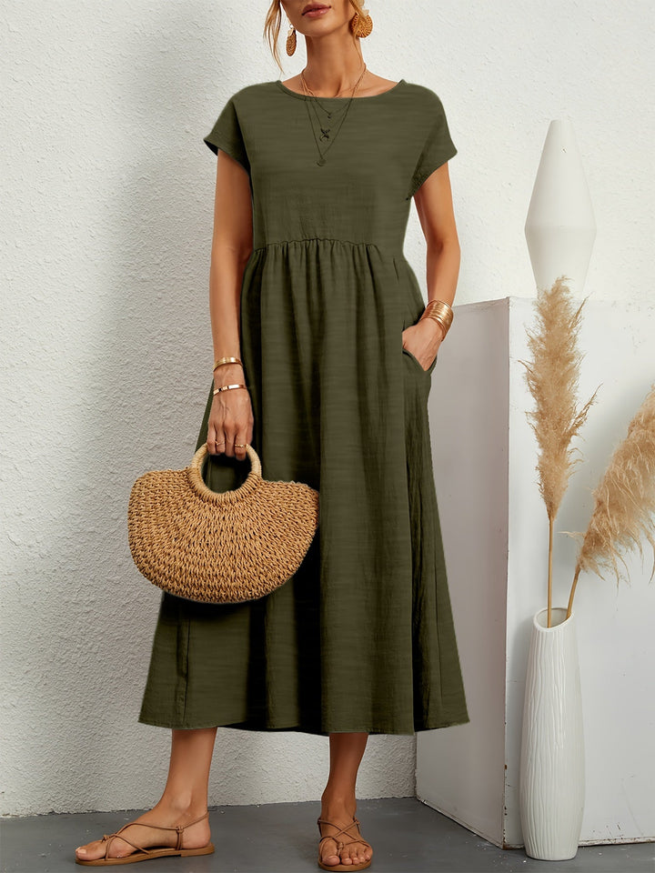 Charlotte | Fließendes Maxikleid