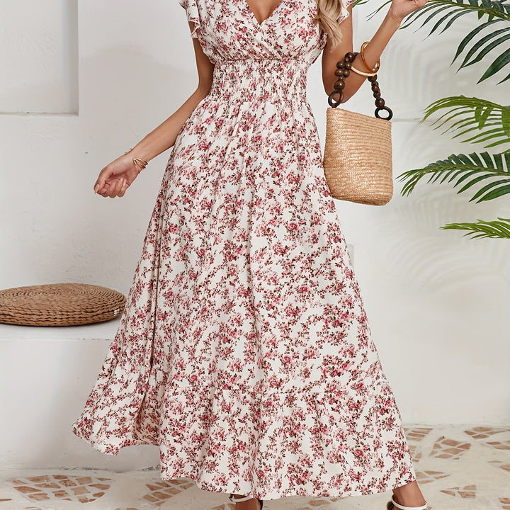 Clarie | Stilvolles Blumenkleid
