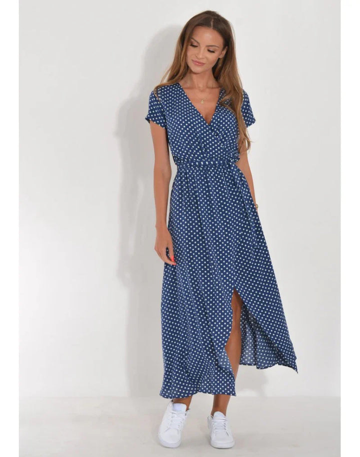 Eva | Stilvolles V-Ausschnitt-Kleid